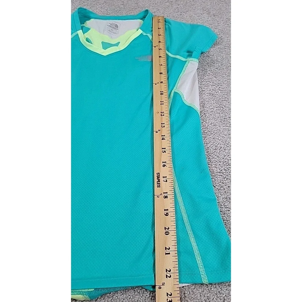 The North Face SM TEAL Flight Series Flash‎ Dry Performance Running Shirt